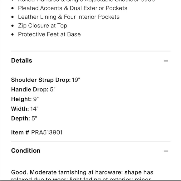 Authentic💖Prada Nappa Gaufre Handle Bag - Picture 4 of 10